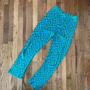 Paloma Wool Orinoco Pants in Blue and Green